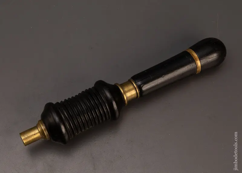 Gorgeous Ebony & Brass Bow Drill - 119976 1