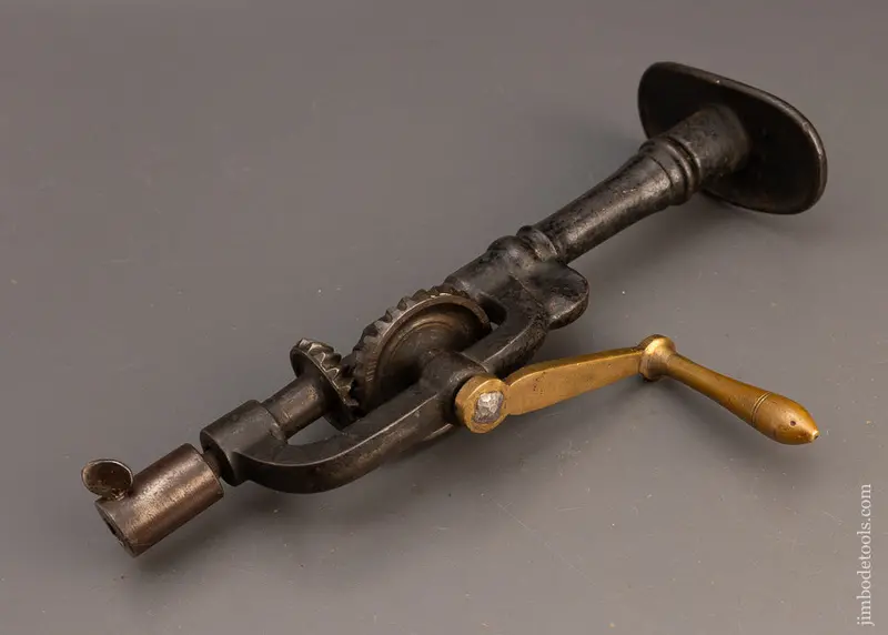 Gorgeous Fancy Iron Hand Drill Brace - 115213 1
