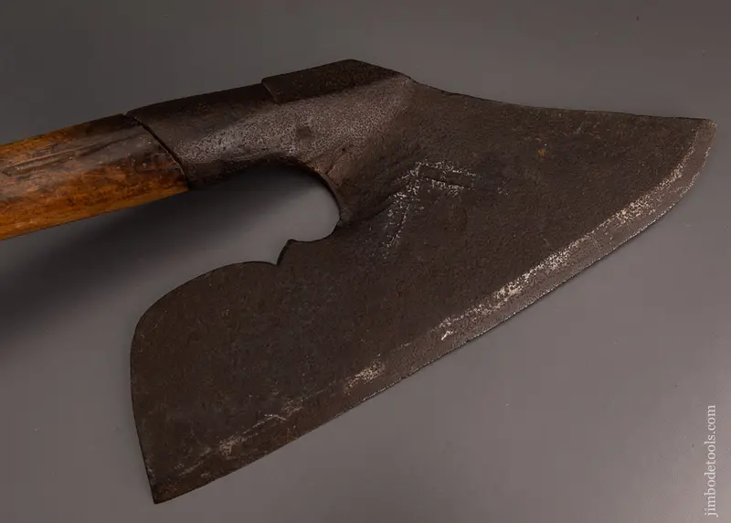 Gorgeous Fancy Pennsylvania Goose Wing Axe - Excelsior 103078 -- As Of May 12 1