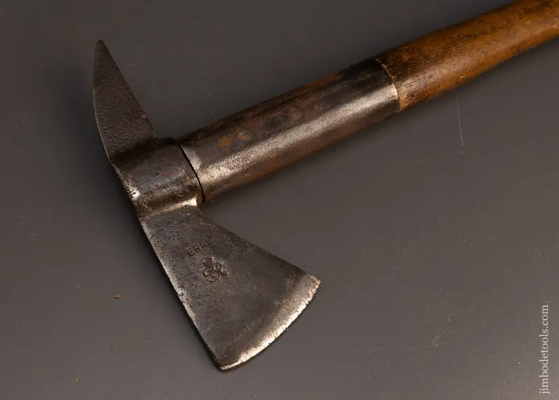 Great Early Fireman’S Belt Axe With Steel Reinforced Handle - 117526 1