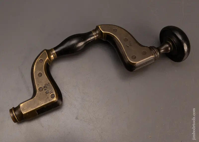 Gunmetal & Ebony Ultimatum Bit Brace - 119849 1
