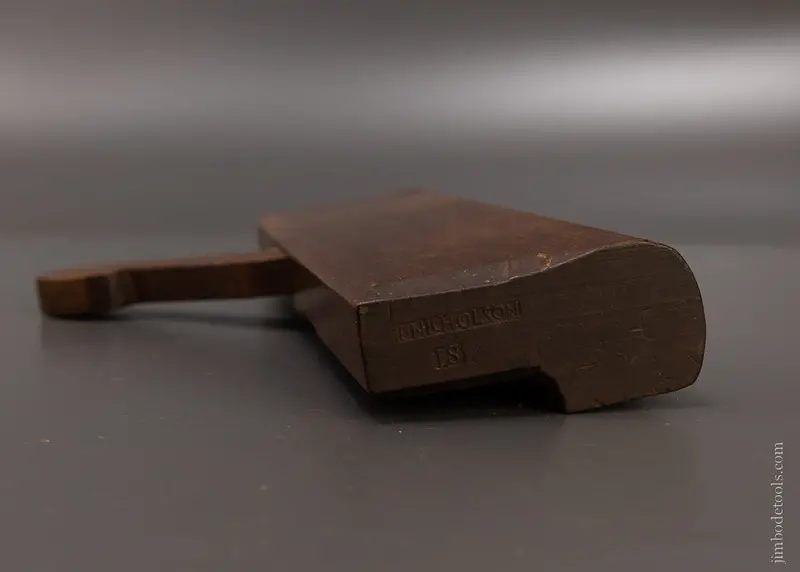 I. Nicholson 18Th Century Yellow Birch 10 Inch Moulding Plane Extra Fine - Excelsior 107726 - As Of June 20 1