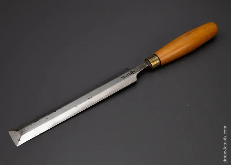 Immaculate Marples 1 1/4 Inch Long Thin Paring Chisel With Boxwood Handle - 119543 1