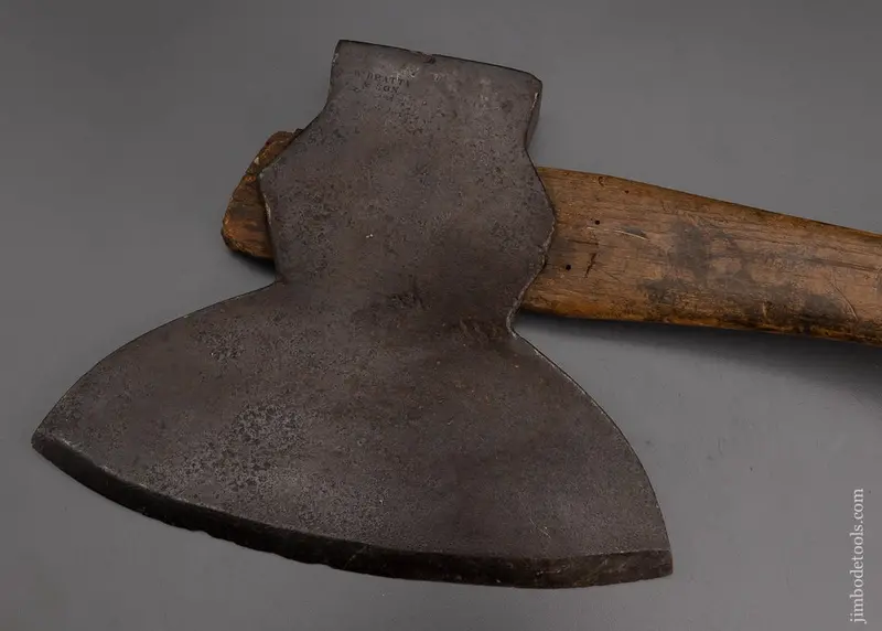 Killer Offset Single Bevel Broad Axe Hewing Axe Wm. Beatty & Son - 101751 1