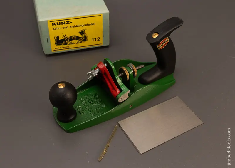 Kuntz No. 112 Scraper Plane Mint In Box - 118018 1