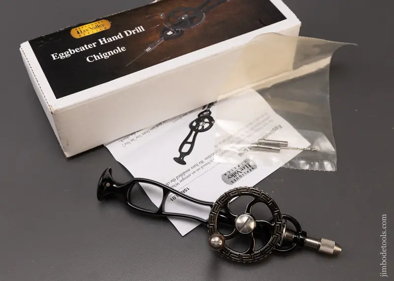 Lee Valley Eggbeater Hand Drill Mint In Box - 108206 1