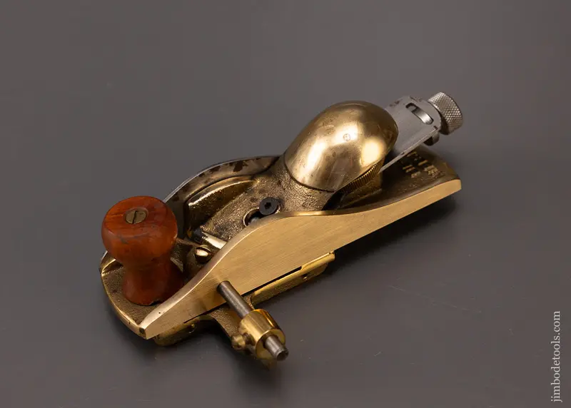 Lie Nielsen No. 140 Skewed Low Angle Block Plane Bronze - 108267 1