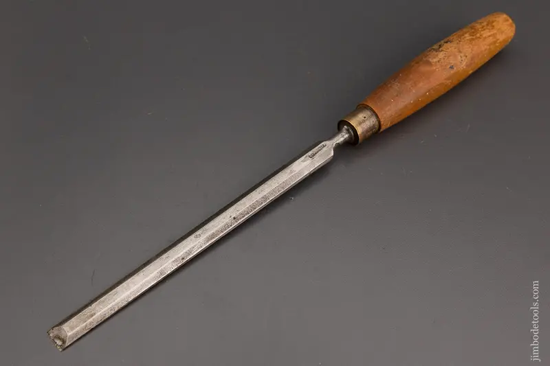 Long, Thin 1/2 X 13 1/2 Inch Paring Chisel With Boxwood Handle Sorby - 102086 1
