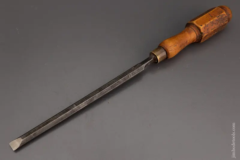 Long, Thin 1/2 X 13 3/4 Inch Paring Chisel With Boxwood Handle Sorby - 102098 1