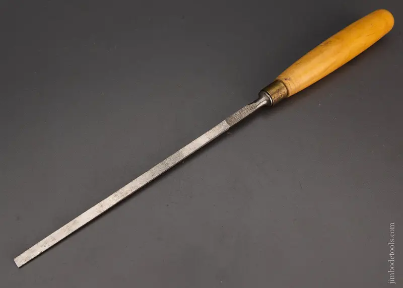 Long, Thin Boxwood Handle Bevel Edge Paring Chisel Marples - 104562 1