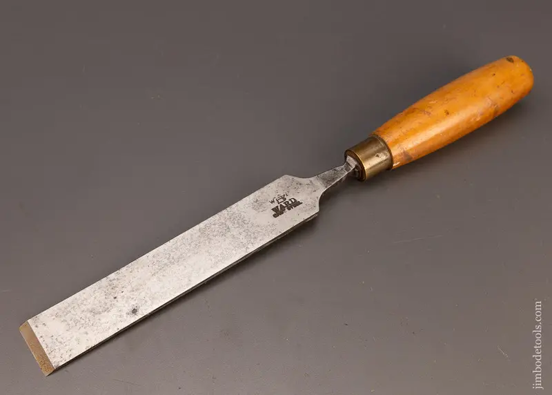 Long Thin Boxwood Handle Paring Chisel 1 1/2 Inch Ward - 111070 1