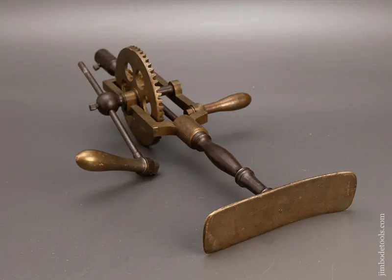 Magnificent Monster Brass Framed Hand Drill - 113823 1