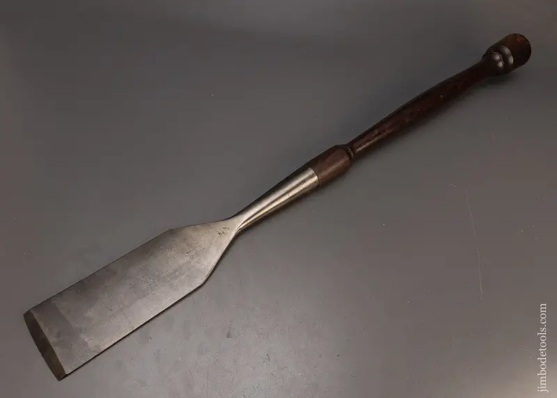 Massive Underhill 3 1/2 Inch Timber Framing Slick With Rosewood Handle - 118587 1