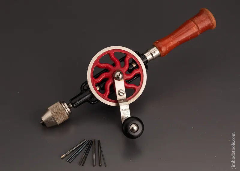 Millers Falls 2-01 Egg Beater Hand Drill Extra Fine Near Mint - 103058 1