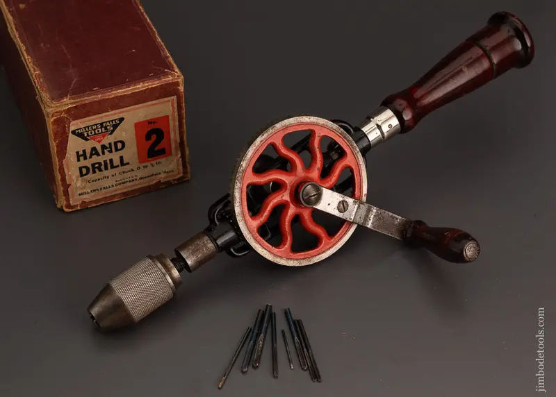 Millers Falls No. 2 Hand Drill Near Mint In Box - 102955 1