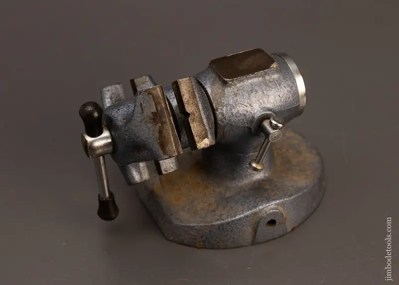 Mini 1 1/2 Inch Pattern Maker’S Swivel Head Vise With Dual Jaws - 118005 1
