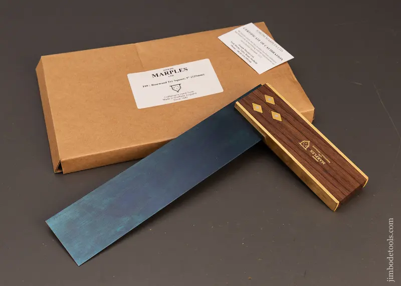 Mint In Box Joseph Marples Rosewood 9 Inch Try Square - 120376 1