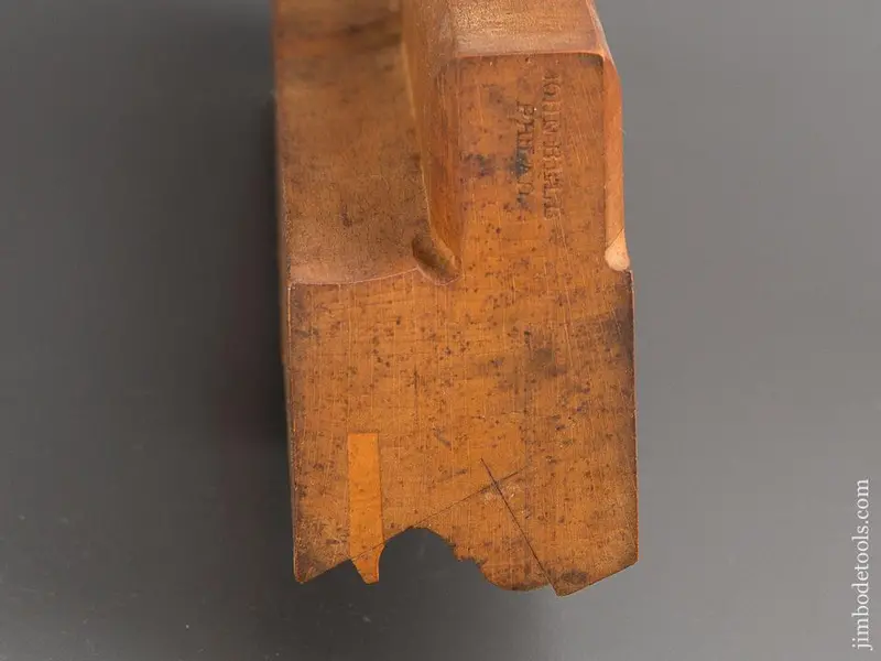 Mint Two Inch Wide! John Bell Philada Crispy Complex Molding Plane Circa 1829-51 Mint Excelsior - 81456R 1