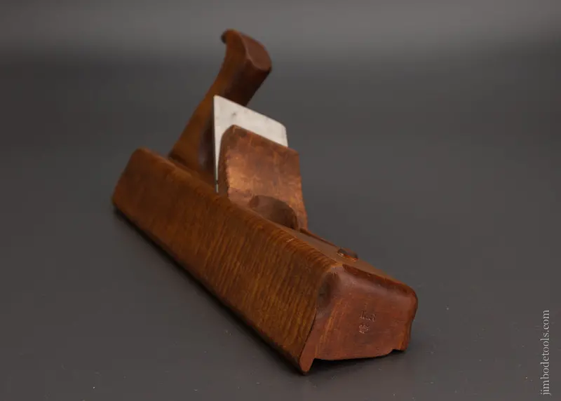 Mint Unused Leon Robbins Left-Handed Tiger Maple Panel Raiser Plane - 105237 1