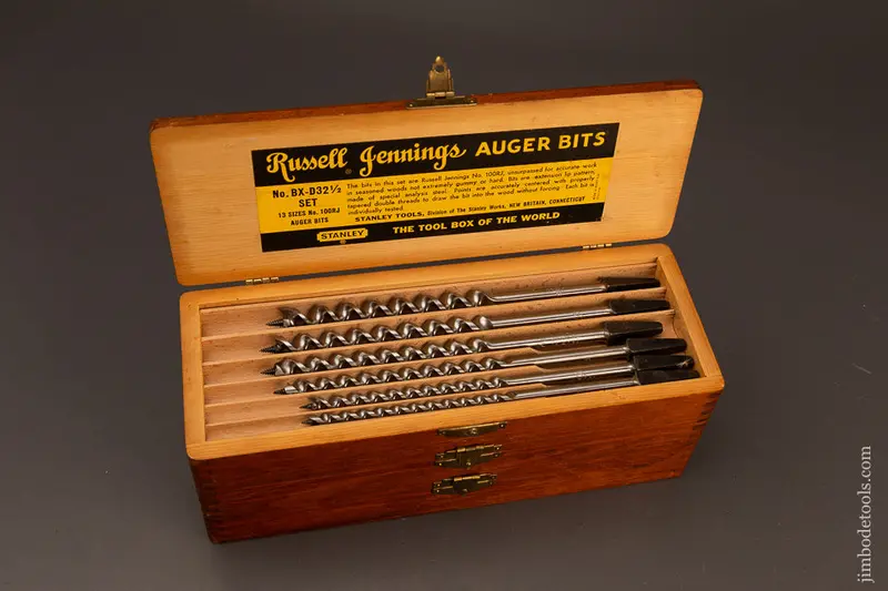 Mint Unused Set Of Russell Jennings Bits - 119878 1