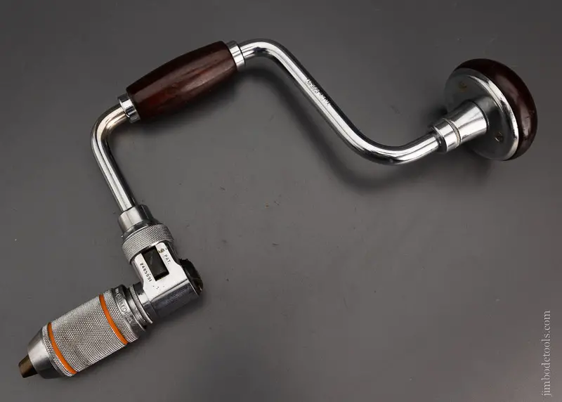 Mint Unused Stanley No. 923 Rosewood Bit Brace 10 Inch - 104909 1