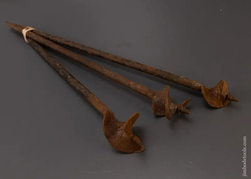 N.O.S. 2 1/2 Inch, 2 Inch, 1 3/4” Auger Bits -- 109104 1