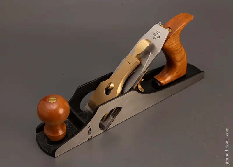 Near Mint Lie Nielsen No. 10 1/4 Tilt Handle Jack Rabbet Plane W/Rob Cosman Plane Adjustar - Out Of Stock At Lie Nielsen - 99808 - 1