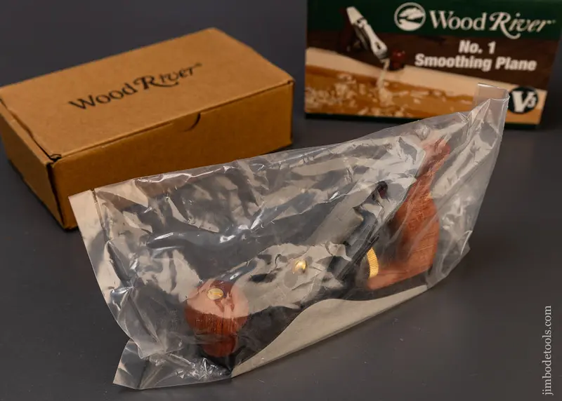 No. 1 Smoothing Plane Wood River Dead Mint In Box - 109664 1