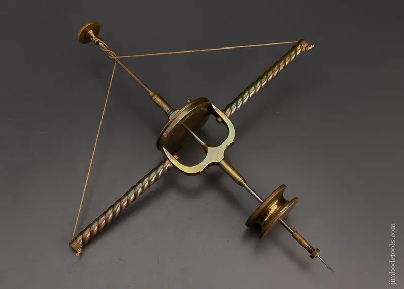 Outrageous Ornate Brass Pump Drill - 106473 1