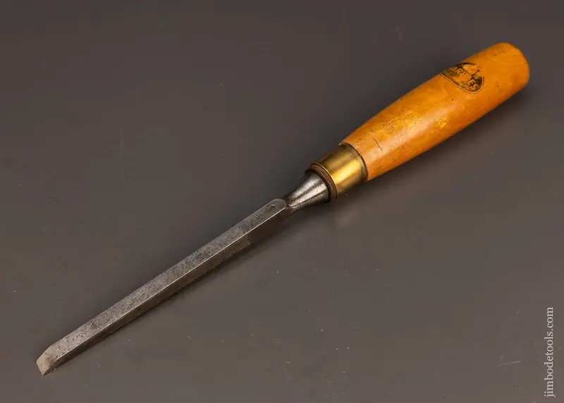Premium Boxwood Handled 3/8 Inch Mortise Chisel By Marples With Decal - 114436 1