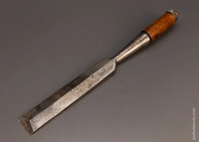 Premium James Swan 1 1/2 Inch (Schnaff) Bevel Back Heavy Framing Chisel - 113912 1