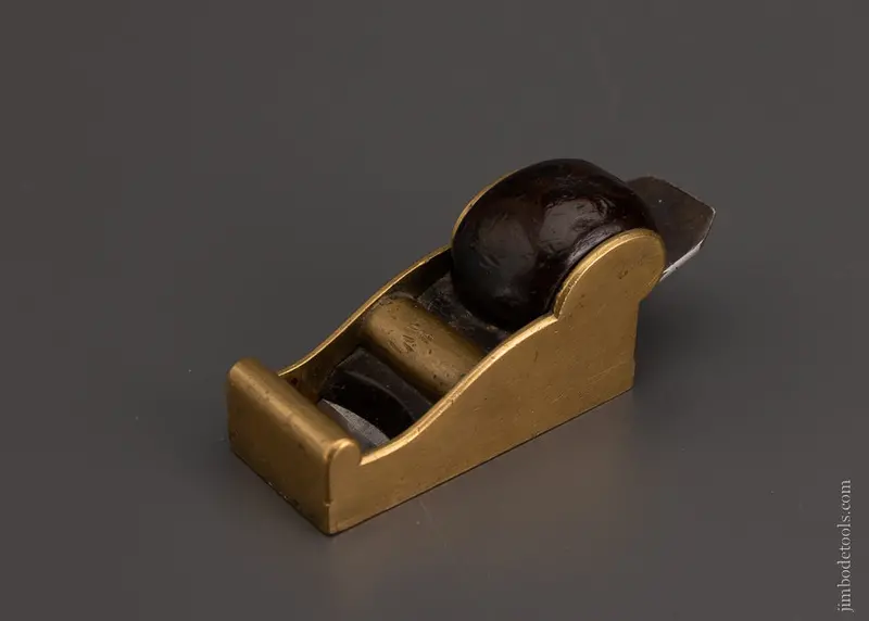 Pretty Gunmetal Chariot Plane With Rosewood Infill - 105492 1