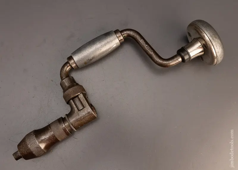 Rare 6 Inch Stanley No. 929 Bit Brace With Aluminum Handles - 113621 1