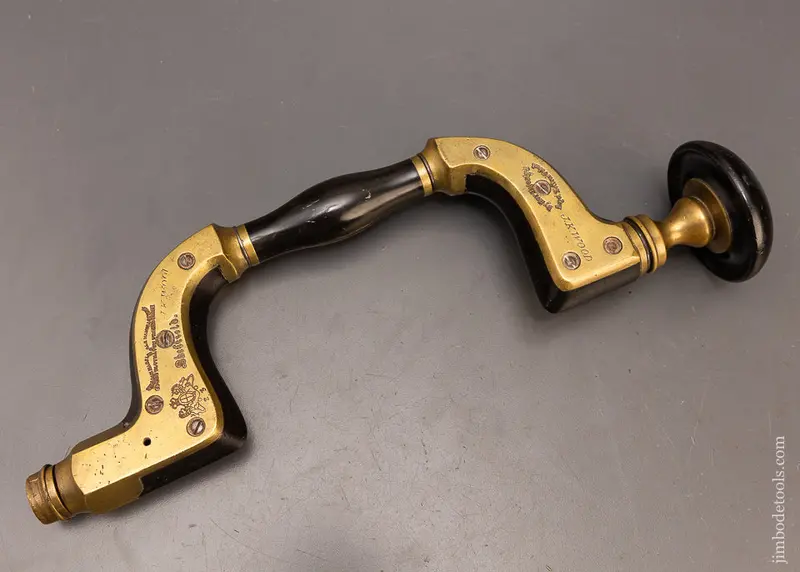 Rare Buffalo Horn Marples Ultimatum Bit Brace - 116843 1