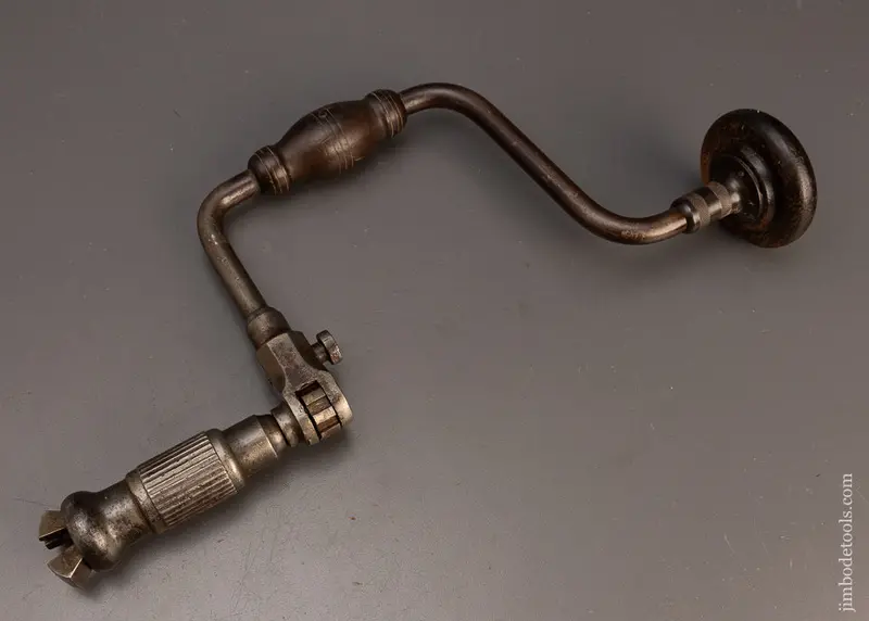 Rare Davis Patent Bit Brace With Gutta Percha Handle - 114143 1