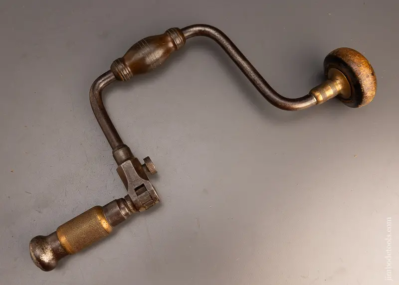 Rare Davis Patent Bit Brace With Gutta Percha Handle 1886 --  113811 1