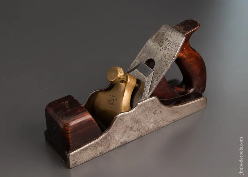 Rare & Fine Norris No. 13 Smooth Plane Annealed Iron With Rosewood Infill - Excelsior 102760 - As Of Apr 28 1