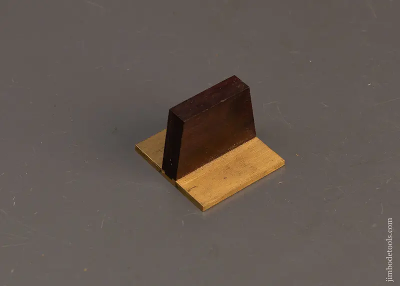 Rare Lie Nielsen Dovetail Square Rosewood & Brass - 119057 1