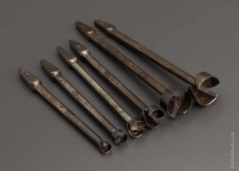 Rare Set Of 6 Forstner Bits For Bit Brace - 104182 1