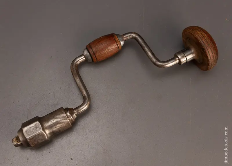 Rare Size 5 Inch Sweep Bit Brace By J. A. Chapman - 114955 1
