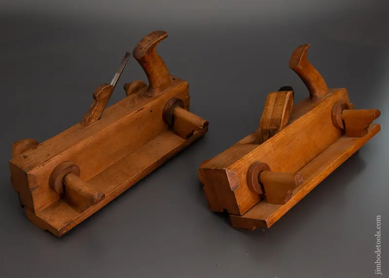 Rare Wm. C. Ross Balto. Fenced & Handled Plank Planes Screw Arm - 102788 1