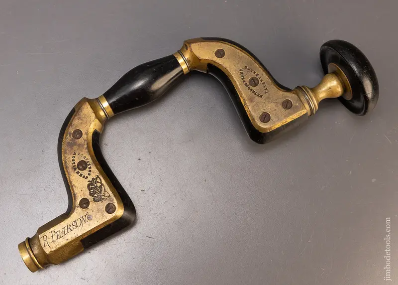 Really Crisp Brass Framed Ebony Ultimatum Brace By John Wilson - 110405 - As Of Jan 29 1