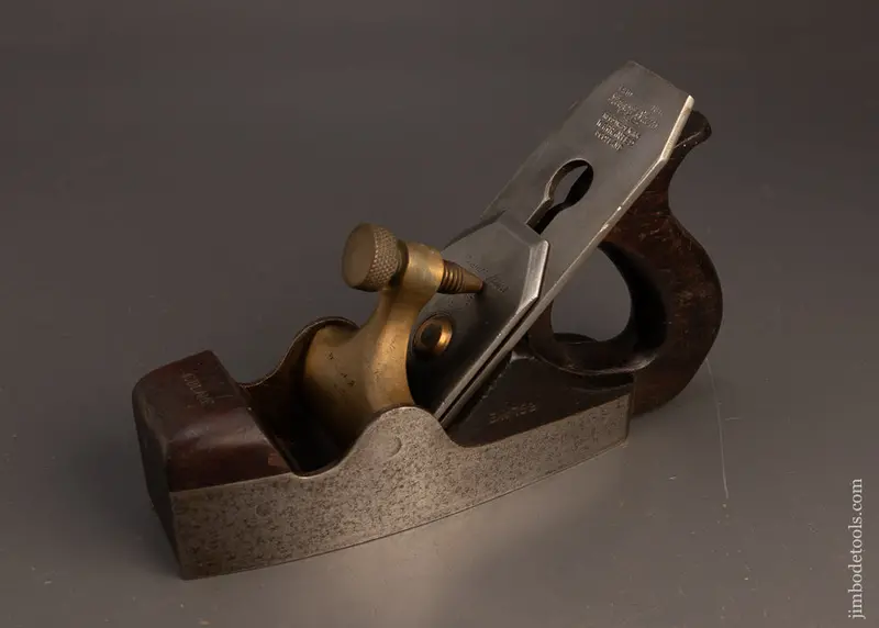 Remarkable Spiers No. 7 Dovetailed Rosewood Infill D Handle Smooth Plane - Excelsior 117570 - 1