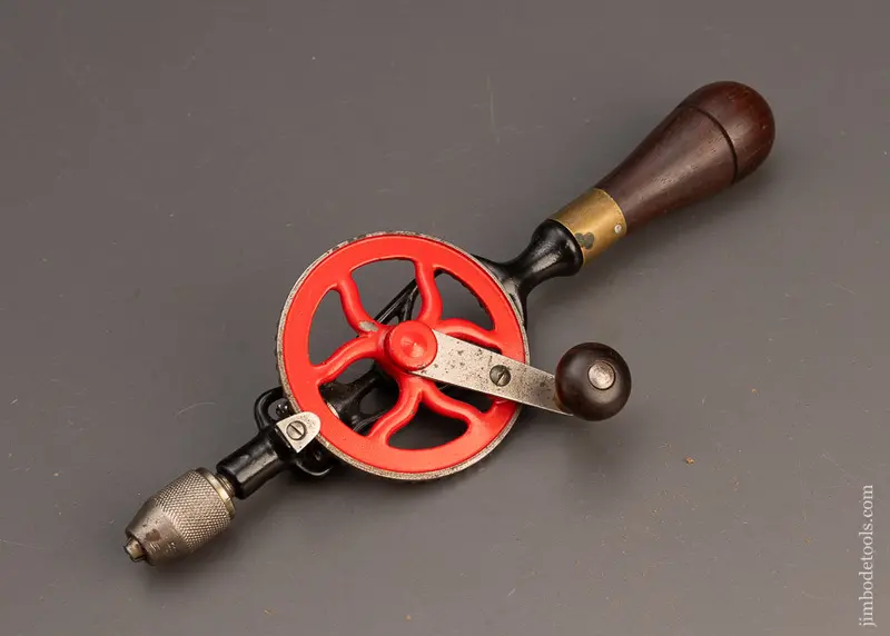 Rosewood Handled Goodell Pratt Hand Drill - 114975 1