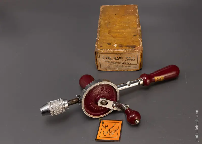 S.703 And Drill Stockport Tool & Steel Co. Mint In Box - 110297 1