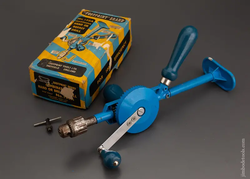 Serious Hand Drill Mint In Box Footprint No. 150A - 101969 1