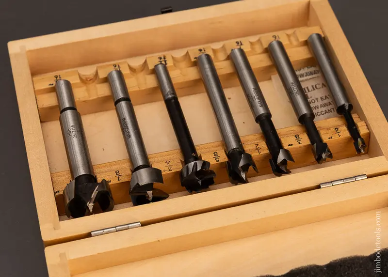 Sharp Set Of 7 Lee Valley Forstner Bits - 120137 1