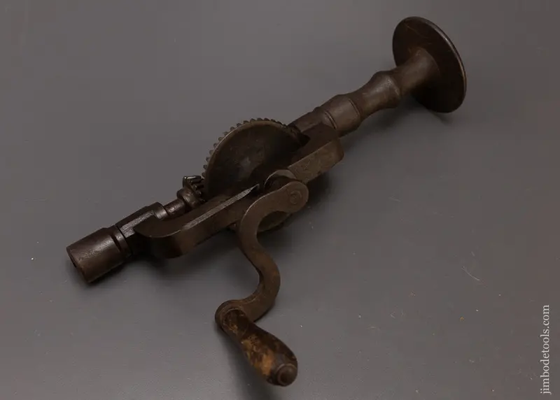 Smooth Working Geared Iron Frame Brace Drill - 107997 1