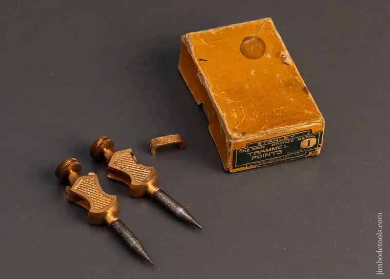 Stanley No. 1 Trammel Points Mint In Box - 119192G 1