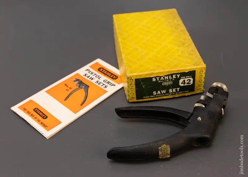 Stanley No. 42 Sawset Mint In Box - 110101 1